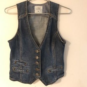 H&M denim vest size 8